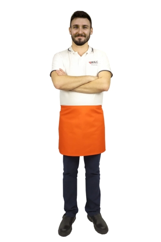 Narančasta konobarska prega dužine 40 cm