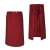 Bordo kuhinjska kecelja za konobare dužine 75 cm