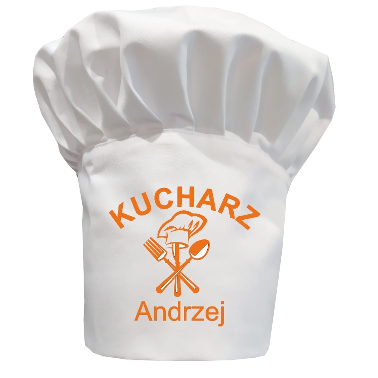 Crna kuhinjska kapa Kuhar