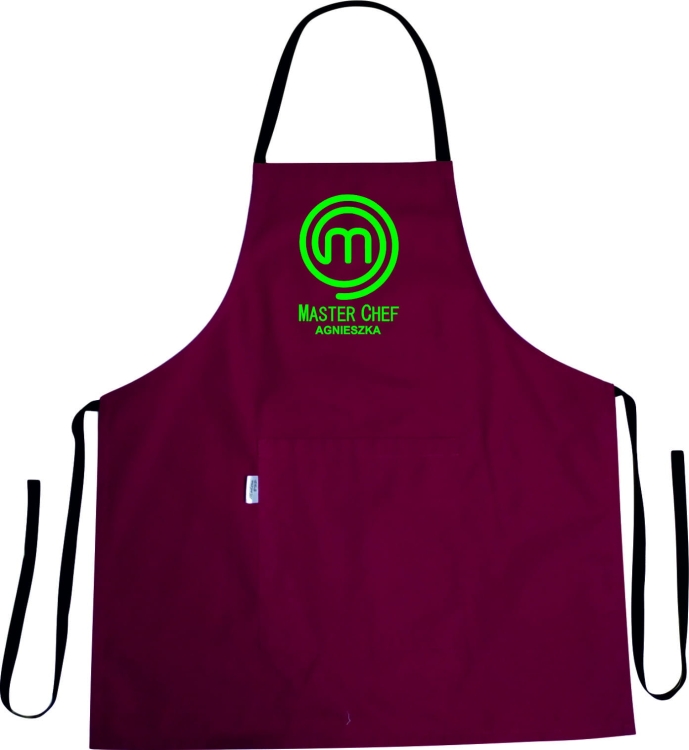 Ispis imena i prezimena na kuhinjskom kutu MASTER CHEF