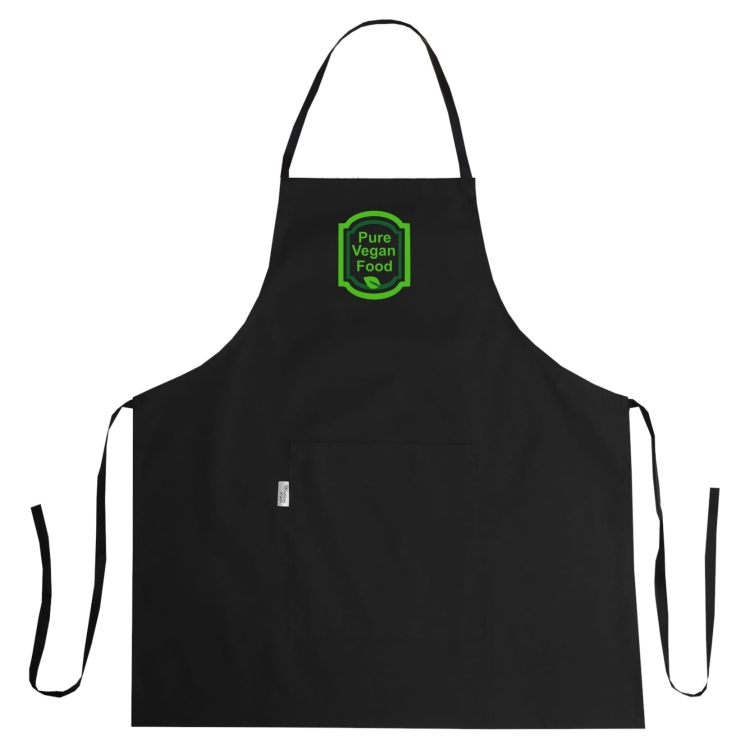 Kuharski kut 'Pure vegan food' s logotipom