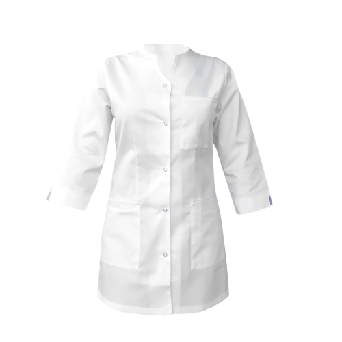 Ženski medicinski komplet 3/4 rukava s bijelim obrubom