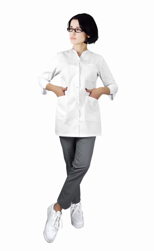 Ženski medicinski komplet 3/4 rukava s bijelim obrubom