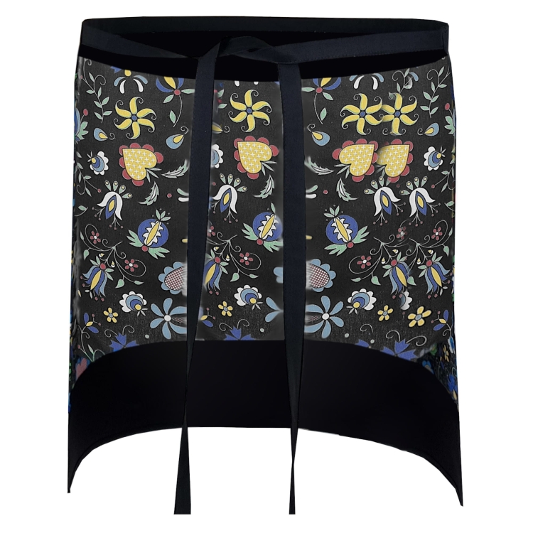 Konobarska kuhinjska bilješka folklor s uzorcima