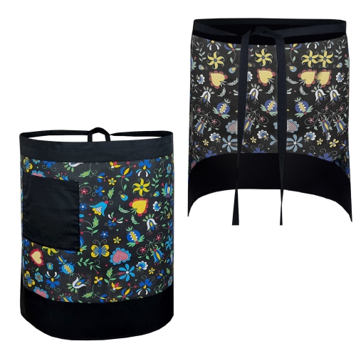 Folklor u uzorcima kuhinjska i konobarska pregača