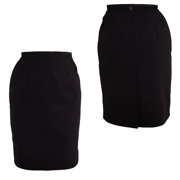 Medicinska kozmetička suknja crne boje