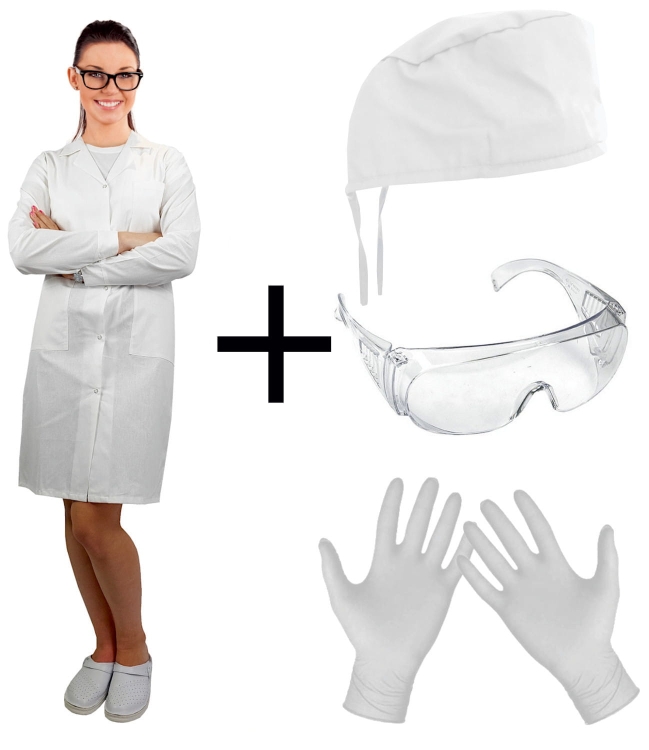 Medicinski komplet za studenta - ženski set 4U1