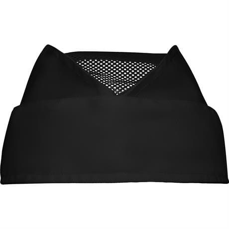 Premium crna kapa s mrežom furažerka