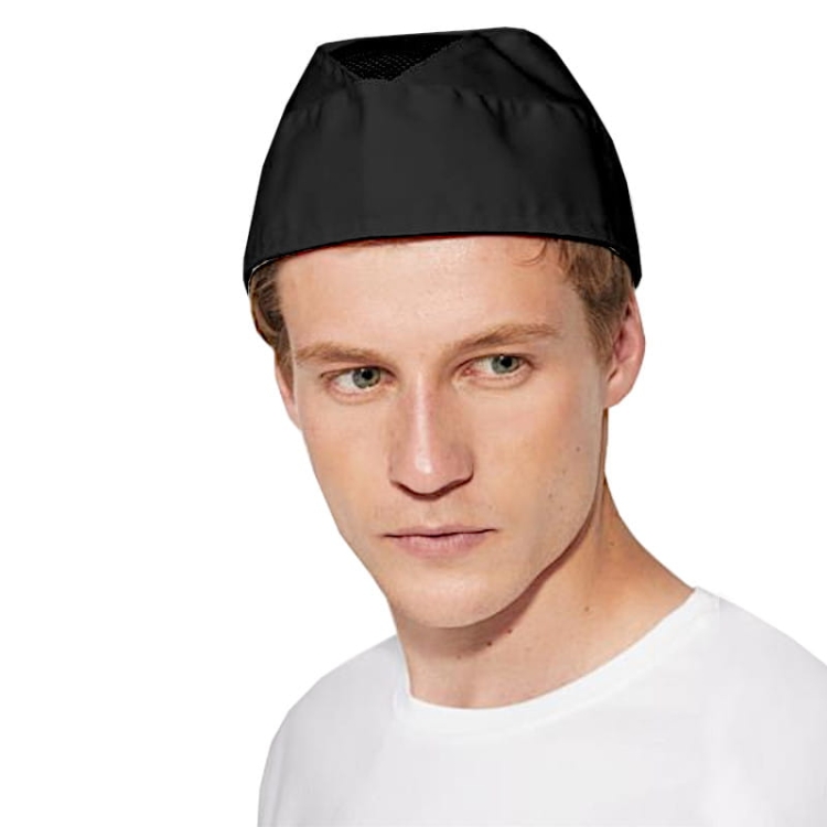 Kapa furažerka s premium mrežom u crnoj boji