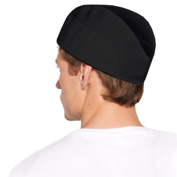 Crna premium furažerka s mrežicom i elegantnim završetkom