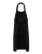 Regulowany fartuch gastronomiczny czarny