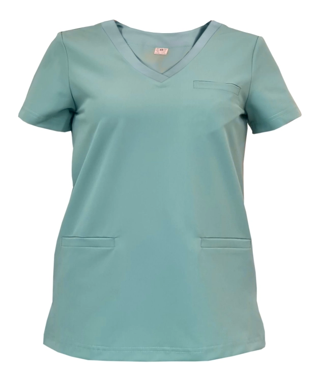 Damski komplet medyczny BASIC PREMIUM w kolorze miętowym