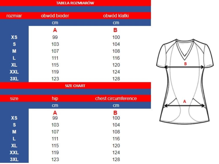 Beżowa bluza BASIC PREMIUM medyczna damska