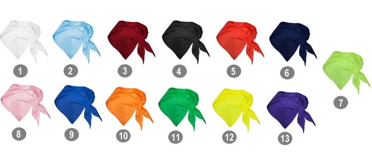 trokutasti šal žuti