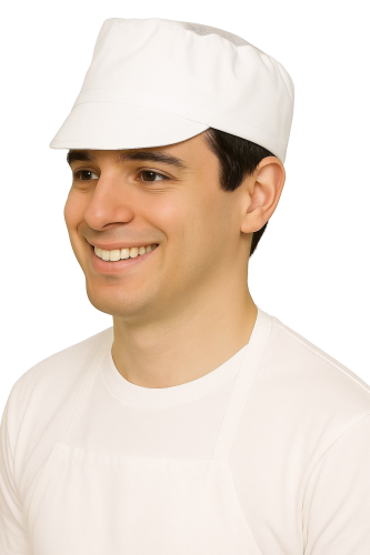 Kuhinjska kapa s vizirjem i tilom