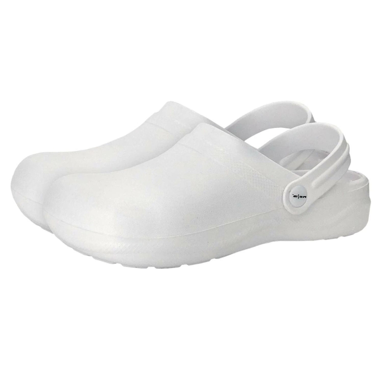 Klapki piankowe w kolorze białym