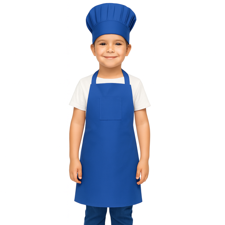 Zestaw kucharski dla dzieci z fartuchami i czapką