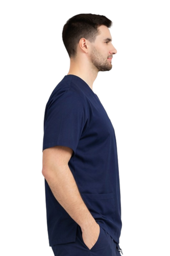 Męska bluza medyczna CLINIC kolor granatowy
