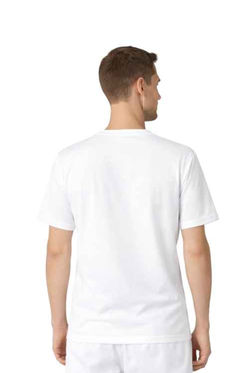 Bluza piekarska unisex krótki rękaw kolor biały