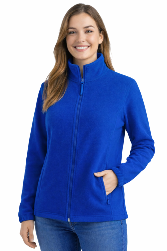 Bluza polarowa damska polar zapinany na zamek chabrowy.png