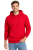 Bluza dresowa męska z kapturem i kieszeniami kolor czerwony.png