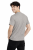 T-shirt męski z krótkim rękawem gramatura 190g szary widok z tyłu.png