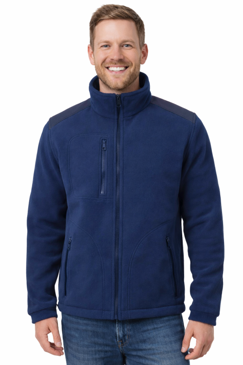 Bluza polarowa granatowy z granatowymi wstawkami gramatura 360.png