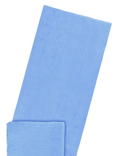 Ręcznik frotte 500 g/m² 100% bawełna niebieski