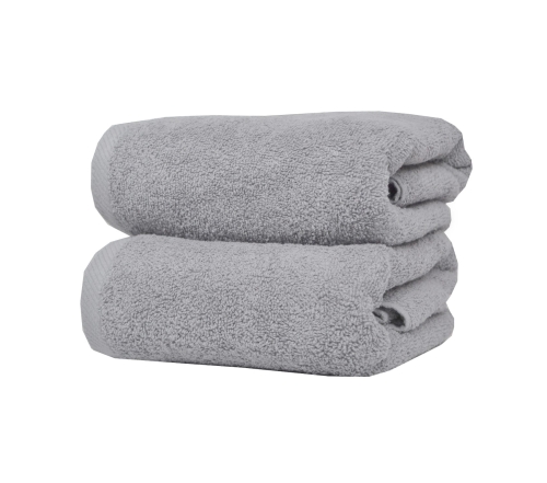 Ręcznik frotte 500 g/m² popielowy