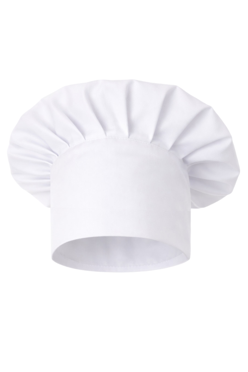 Czapka kucharza szefa kuchni biała mockup.png