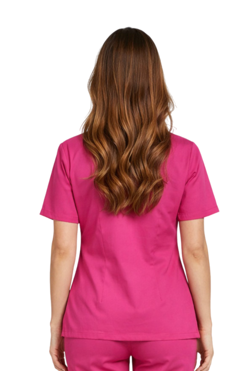 Medyczna bluza damska kolor amarant