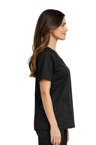 Damska bluza chirurgiczna kolor czarny