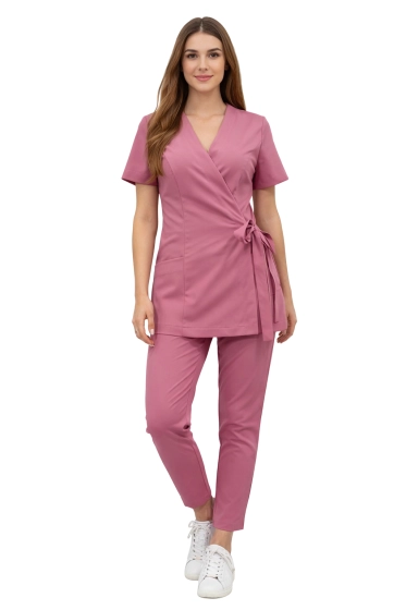 Medicinski / kozmetički set basic premium boja prljavo ružičasta