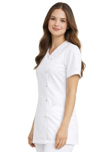 Damski żakiet medyczny BASIC PREMIUM krótki rękaw