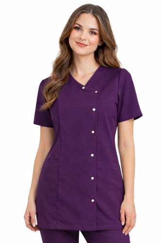 Żakiet medyczny BASIC PREMIUM w kolorze fioletowym