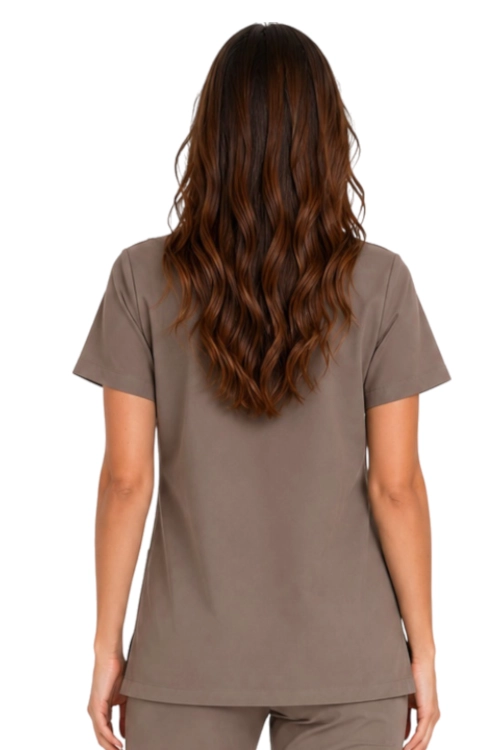 Cappucino bluza medyczna damska Casual Premium_tył.png