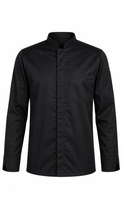 Bluza-kucharska-meska-zakryte-zatrzaski-dwie-kieszenie-kolor-czarny.png