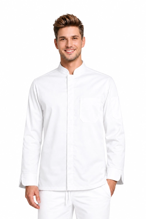 Bluza-kucharska-meska-zakryte-zatrzaski-dwie-kieszenie-elastyczna-kolor-bialy.png