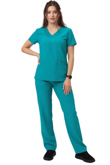 Ženski medicinski set cijan Cherokee Originals Ultra PROTX2®